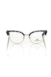 Frankie Morello Blue Metallic Women’s Eyeglass Frame - Eyeglasses