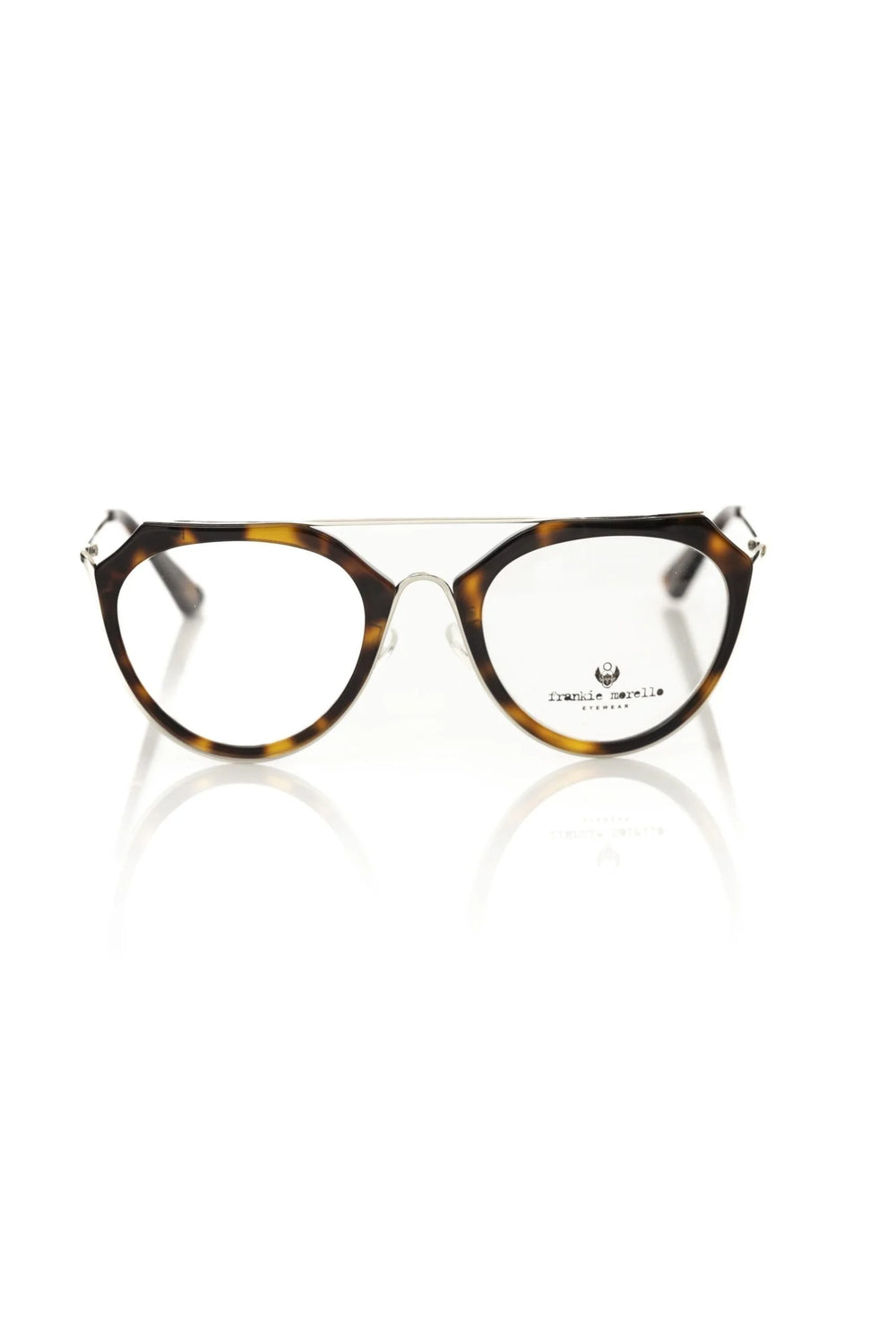 Frankie Morello Brown Acetate Women Frame - Eyeglasses