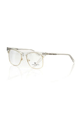 Frankie Morello Gold Metallic Fiber Men Frame - Eyeglasses