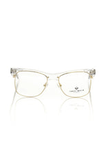 Frankie Morello Gold Metallic Fiber Men Frame - Eyeglasses