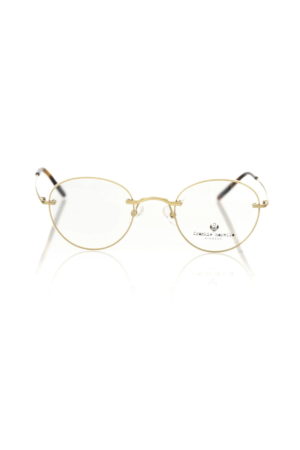 Frankie Morello Gold Metallic Men’s Frame - Eyeglasses