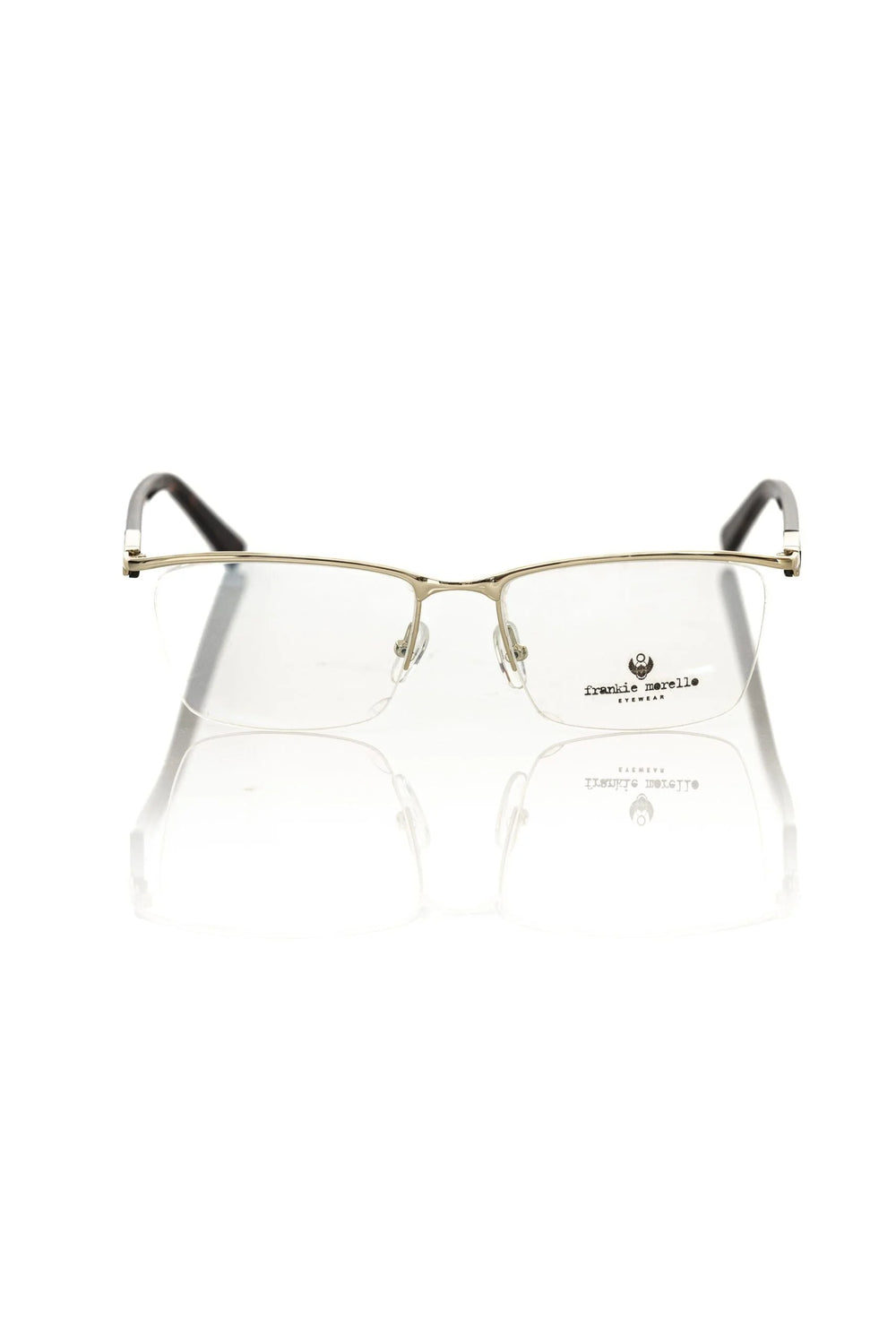 Frankie Morello Gold Metallic Men’s Frame - Eyeglasses