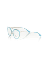 Frankie Morello Light Blue Acetate Women Frame - Eyeglasses