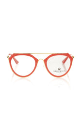 Frankie Morello Red Acetate Women Frame - Eyeglasses