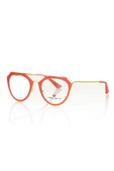 Frankie Morello Red Acetate Women Frame - Eyeglasses