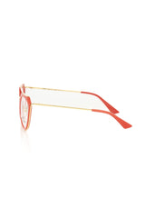 Frankie Morello Red Acetate Women Frame - Eyeglasses