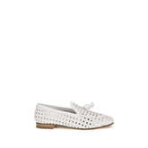 Fratelli Rossetti White Calf Leather Bos Taurus Slip-On Loafers - EU36/US6