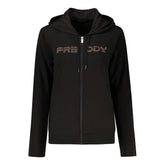 Freddy Black Cotton Sweatshirt