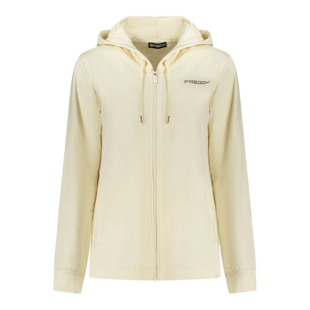 Freddy White Cotton Sweatshirt