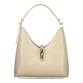 Furla Beige Leather Handbag - Shoulder Bags