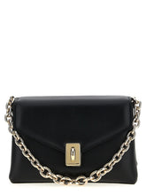 Furla Black Leather Shoulder Bag