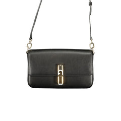 Furla Black Leather Women Handbag - Cross Body Bags