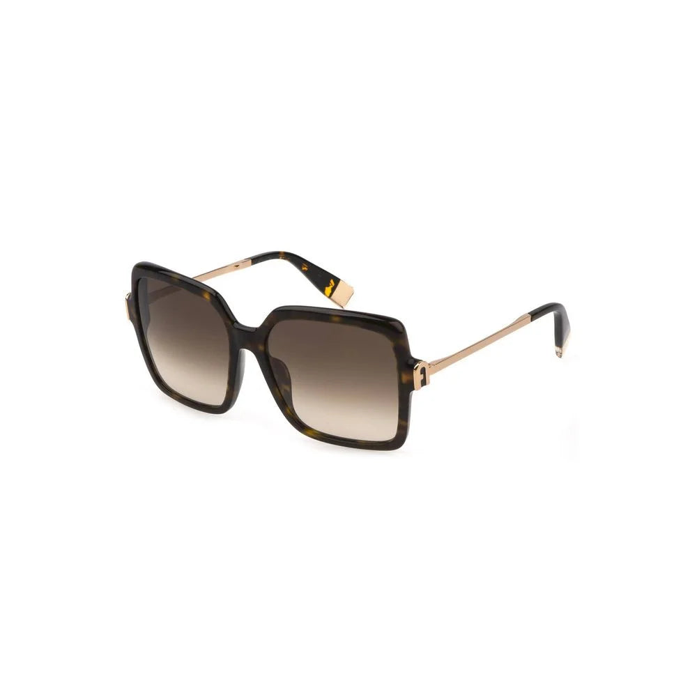 Furla Brown Acetate Women Sunglass - Sunglasses