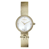Furla Gold Stainless Steel Dress Watch