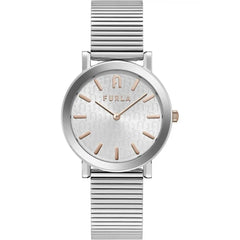 Furla Gray Stainless Steel Dress Watch