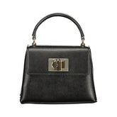 Furla Nero Leather Women Handbag