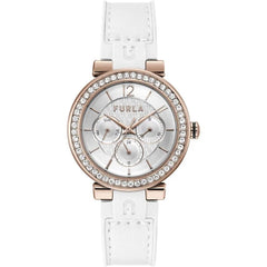 Furla White Synthetic Dress Watch