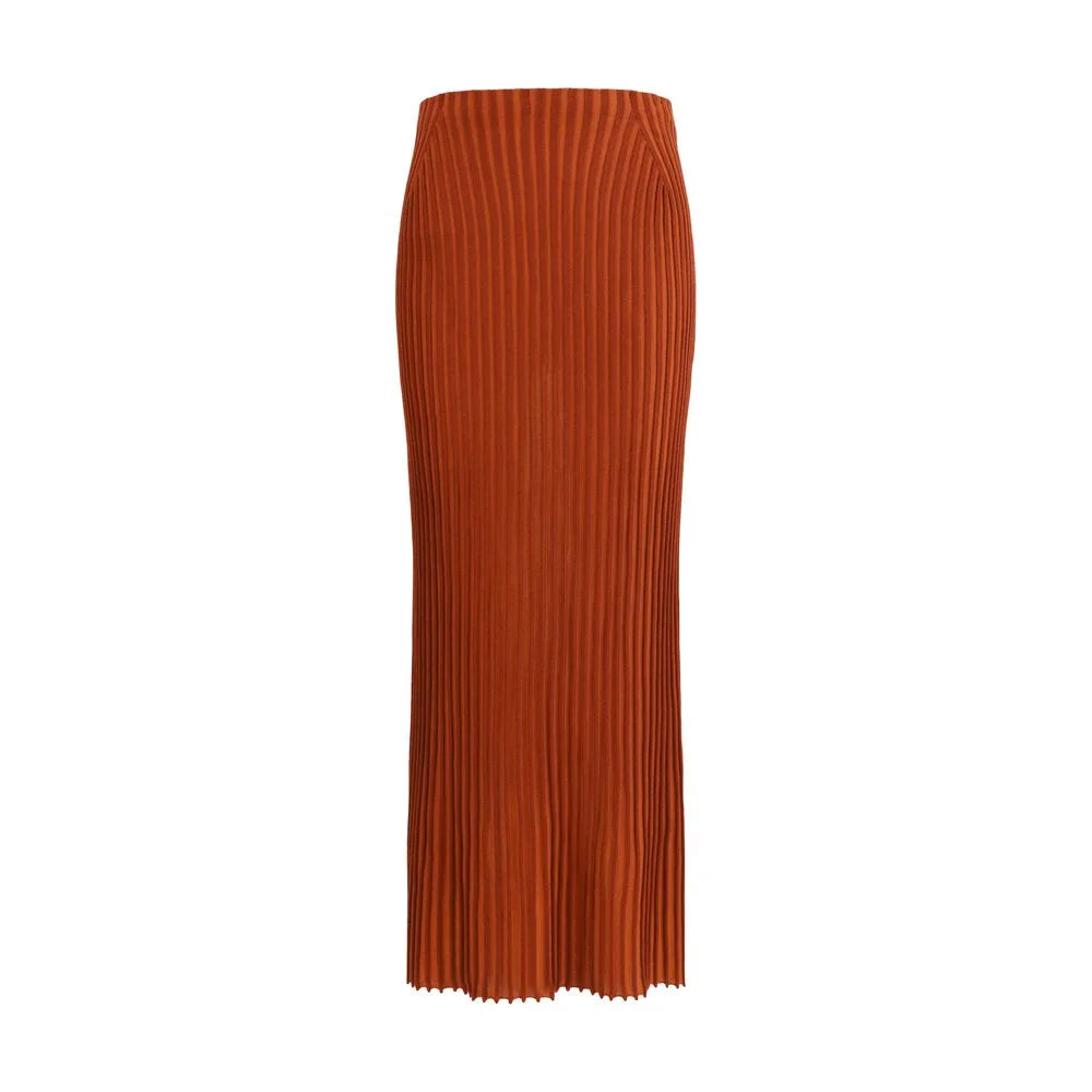 Gabriela Hearst Multicolor Merino Wool Long Skirt - S