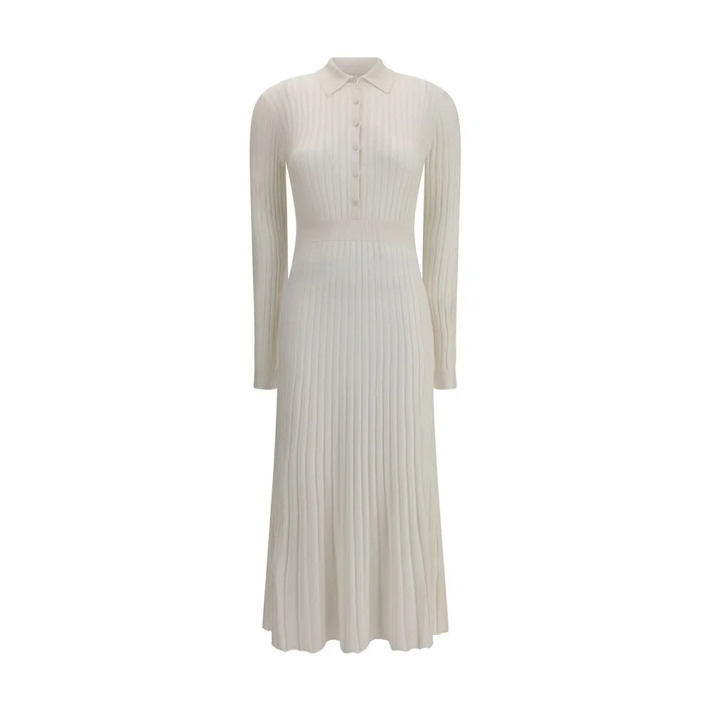 Gabriela Hearst White Silk Casual Dress - L