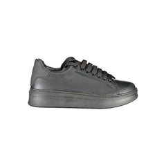 Gaelle Paris Black Polyethylene Sneaker - Sneakers