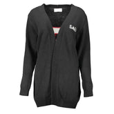 Gaelle Paris Black Wool Sweater - Cardigans