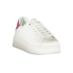 Gaelle Paris Pink Polyethylene Sneaker