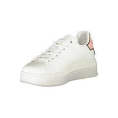 Gaelle Paris Pink Polyethylene Sneaker
