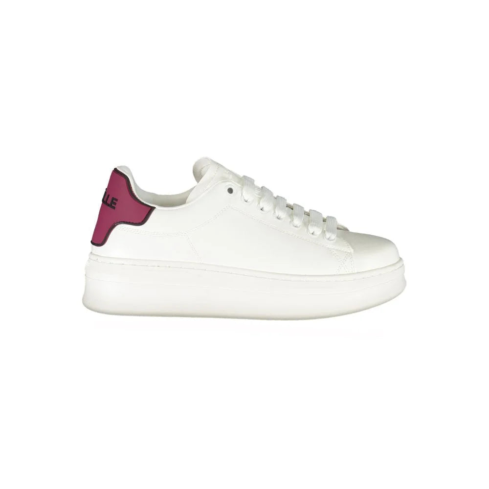 Gaelle Paris Red Polyethylene Sneaker - Sneakers