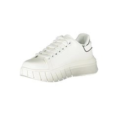 Gaelle Paris White Polyester Sneaker