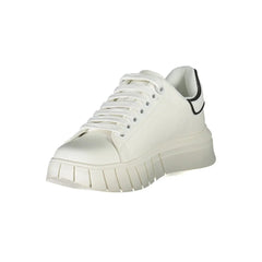 Gaelle Paris White Polyester Sneaker - Sneakers