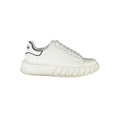 Gaelle Paris White Polyester Sneaker - Sneakers