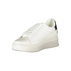 Gaelle Paris White Polyethylene Sneaker - Sneakers