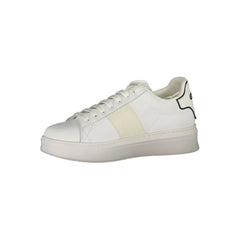Gaelle Paris White Polyethylene Sneaker - Sneakers