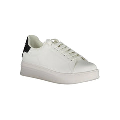 Gaelle Paris White Polyethylene Sneaker - Sneakers