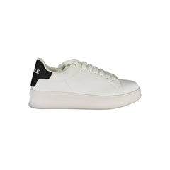 Gaelle Paris White Polyethylene Sneaker - Sneakers