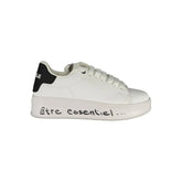 Gaelle Paris White Polyethylene Sneaker - Sneakers