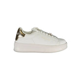Gaelle Paris White Polyethylene Sneaker - Sneakers