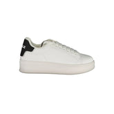 Gaelle Paris White Polyethylene Sneaker - Sneakers