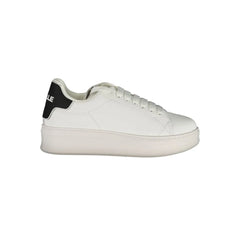 Gaelle Paris White Polyethylene Sneaker - Sneakers