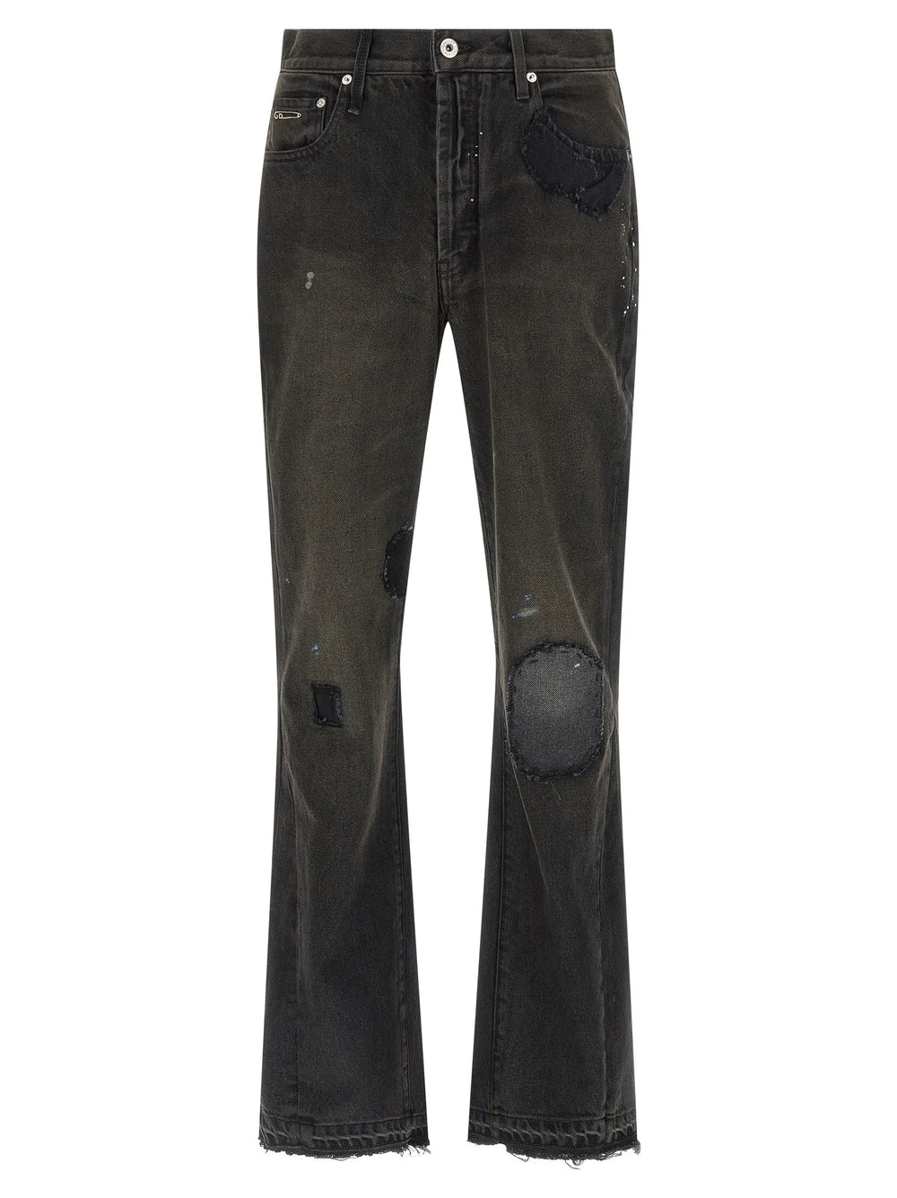 GALLERY DEPT. Black Cotton Flared Jeans - W34