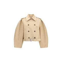 Ganni Beige Cotton Jacket