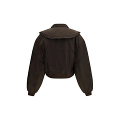 Ganni Bicolor Polyamide Bomber - Bomber Jackets