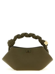 Ganni Bicolor Polyester Handbag