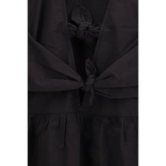 Ganni Černá bavlněná neformální sukně - IT36 | XS