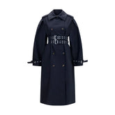 Ganni Black Cotton Coat