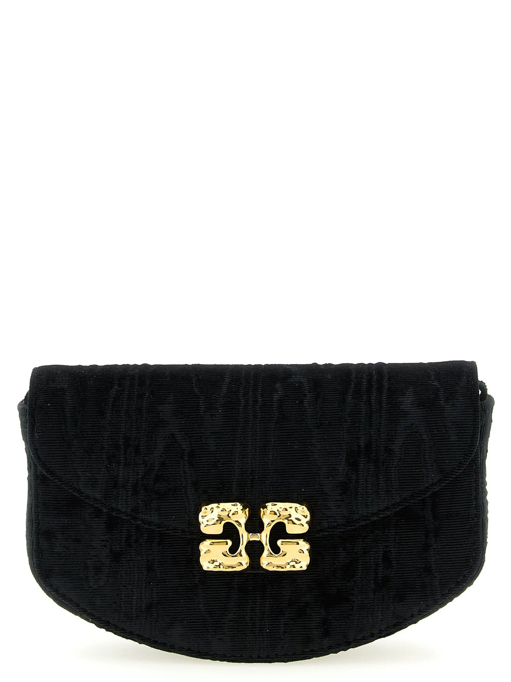 Ganni Black Polyester Cardholder