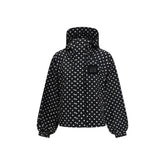 Ganni Black Recycled Polyamide Shell Jacket - Windbreakers