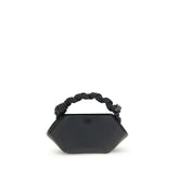 Ganni Black Recycled Polyester Handbag