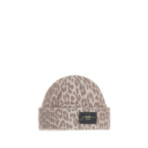 Ganni Leopard beanie Hat - UNI - Beanies