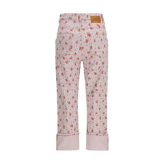 Ganni Multicolor Cotton Casual Pants